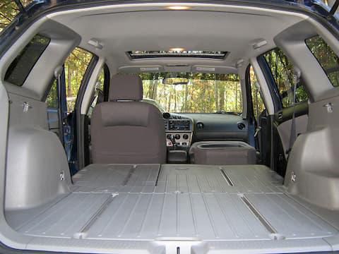 2008 Toyota Matrix Lay Flat Cargo Space