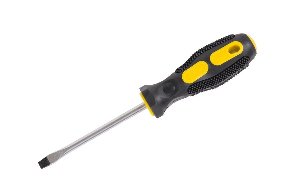 A screwdriver can be used to test a car alternator.