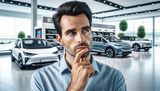 a-consumer-contemplating-a-purchase-in-an-ev-showroom