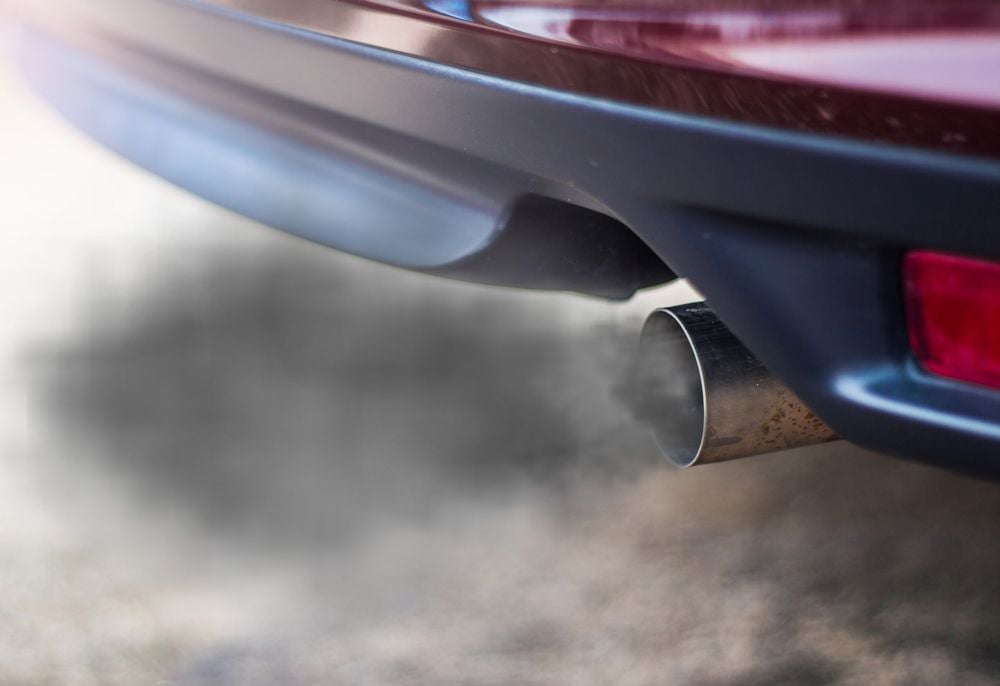 Black smoke coming from your exhaust can accompany a rough idle.