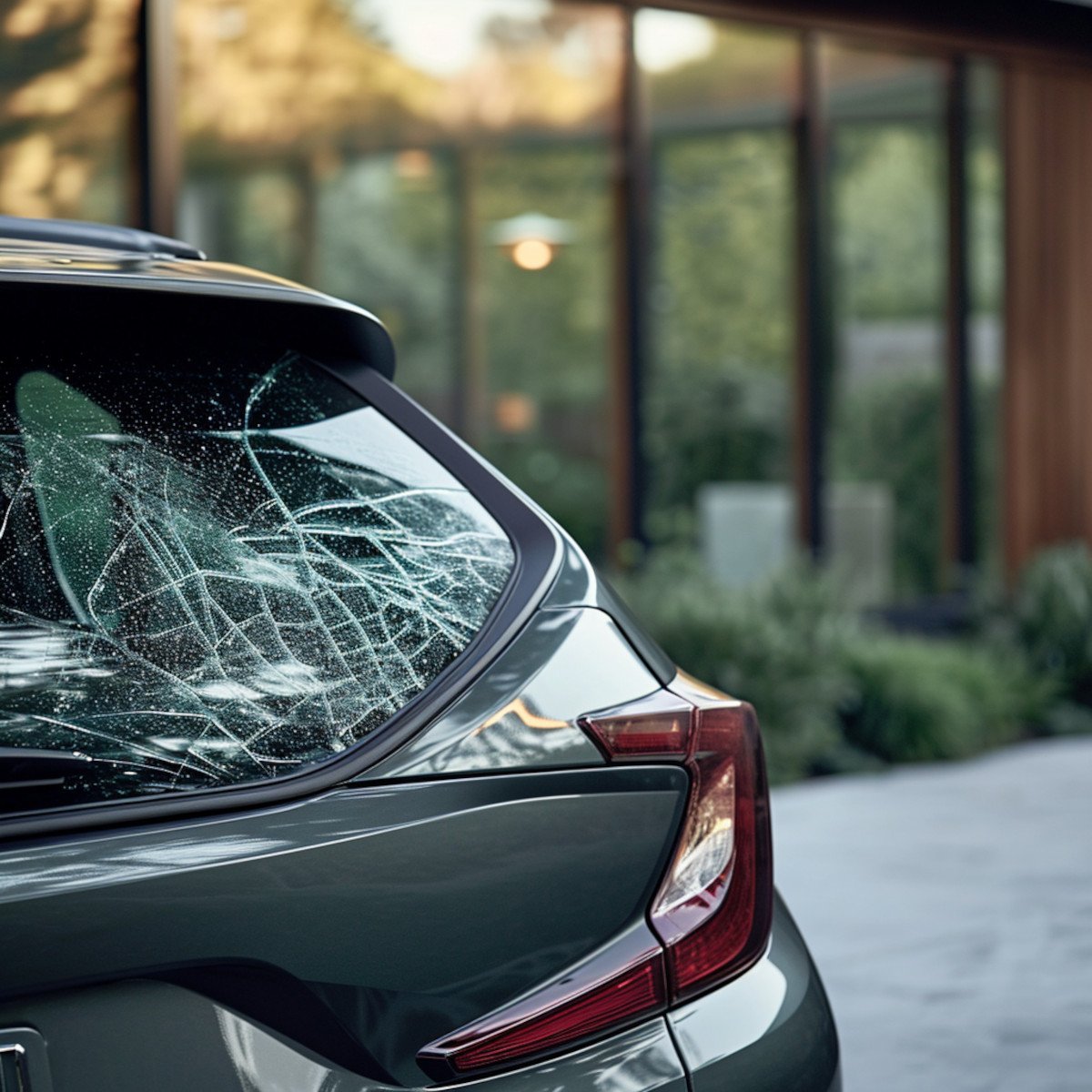 modern_Honda_HR-V_parked_in_a_serene_suburban_environment_with_cracked_rear_window